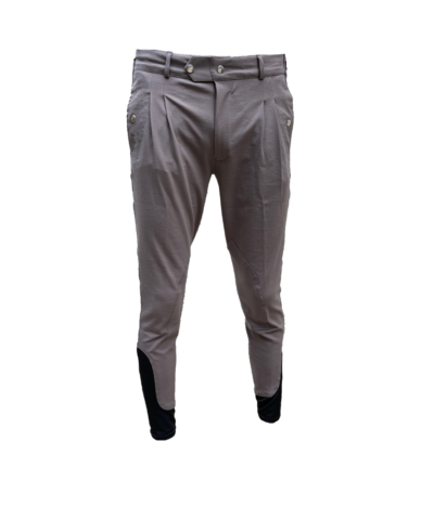 PUISSANCE Mens Breeches Charcoal Grey