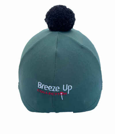 Breeze Up Lycra Hat Cover Forest Green