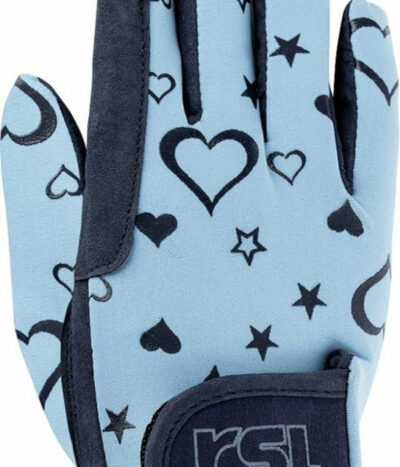 Venice Gloves Light Blue/Navy
