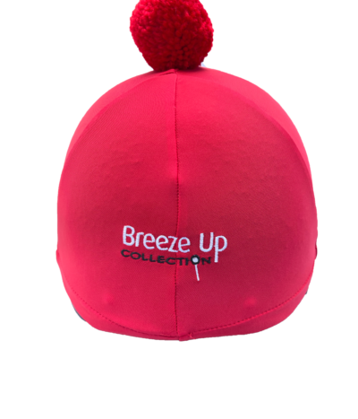 Breeze Up Lycra Hat Cover Red