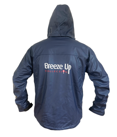 Breeze Up ‘Monsoon’ Waterproof Jacket Navy Branded