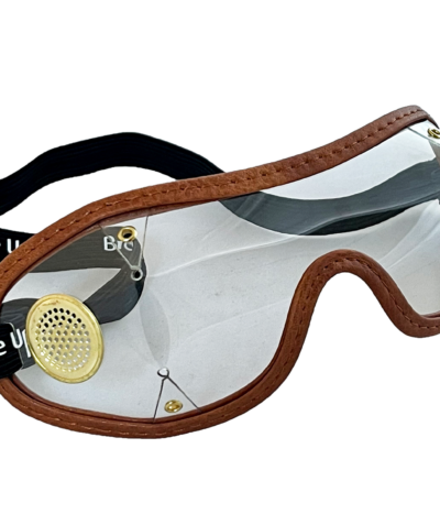 Breeze Up Traditional Goggles – Disc Vent – Brown/Clear