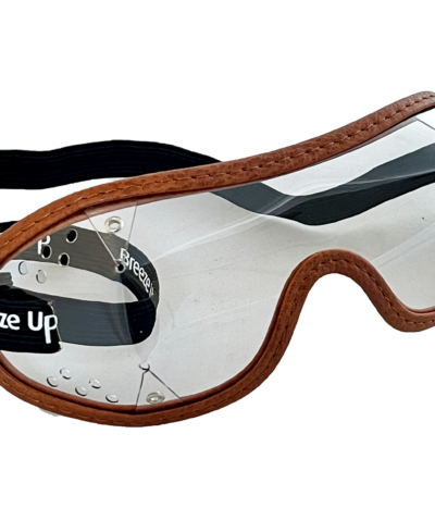 Breeze Up Traditional Goggles – Triple Slot – Brown/Clear